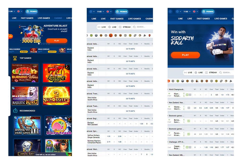 Avaliações e comentários individuais do cassino MostBet Casino